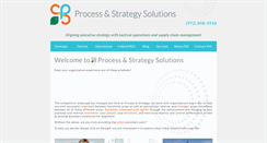 Desktop Screenshot of processstrategysolutions.com